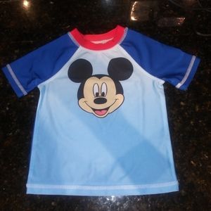 Boys 2-Piece Toddler Mickey Mouse Bathing Suit